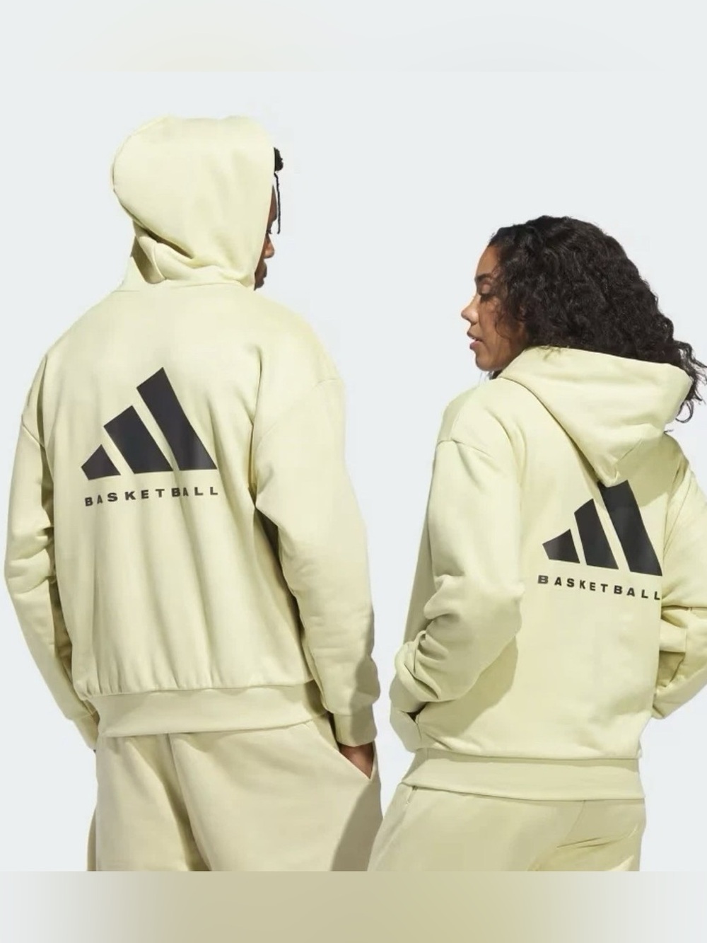 Adidas Unisex Size XS Basketball Suede Oversized Hoodie